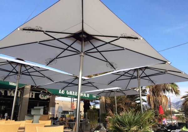 Antipoison faglært Forsvinde Terrace Parasols for restaurants ~ Sale Professional parasol Dubaï France